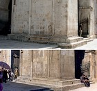 Katedrála Sveti Lovre ve filmu a v současnosti. | Foto: Michaela Kroupová