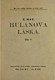 Ochranný obal knihy Hulánova láska z roku 1913. | Il. Věnceslav Černý.