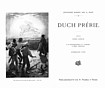 Titulní list a frontispic knihy Duch prérie z roku 1907.
