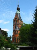 Lutheránský kostel sousedící s pozemkem muzea | Foto: Ondřej Majerčík.