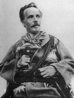 Karel May jako Old Shatterhand v roce 1896. | Fotografie převzata z Karl-May-Gesellschaft e.V.